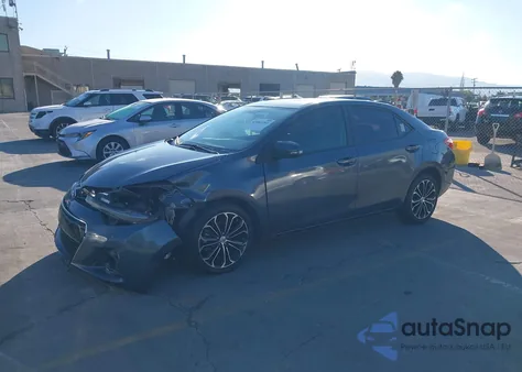 2014 Toyota Corolla S Plus from USA, damaged, VIN 5YFBURHE0EP084254